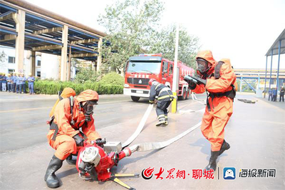 强化安全意识 筑牢安全防线——茌平县市场监管局成功组织特种设备事故应急救援演练